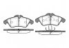 Комплект тормозных колодок, дисковый тормоз WOKING P4783.00 (фото 1)