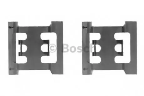 Комплектующие, колодки дискового тормоза BOSCH 1987474191