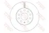 Диск тормозной (1 шт.).) SEAT/SKODA/VW Leon/Octavia/Golf "F D=276mm "14>> DF6903S