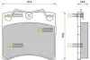 Колодки тормозные дисковые, к-кт. BD S398 STARLINE BDS398 (фото 1)