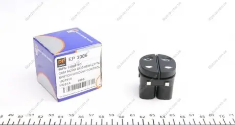 Перемикач склопідйомника лівий (подвійна)) Ford Connect 2002-2013 DP Group EP3006