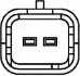 Датчик, температура охолоджувальної рідини HELLA 6PT 009 309-241 (фото 2)