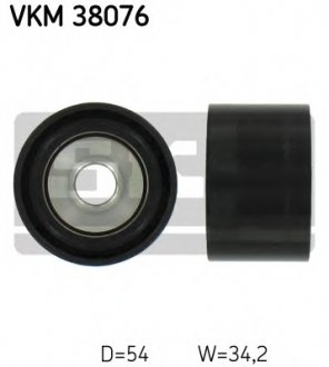 Паразитный / ведущий ролик, поликлиновой ремень SKF VKM 38076