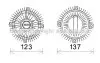 Сцепление, вентилятор радиатора AVA QUALITY COOLING AVA COOLING OLC557 (фото 1)
