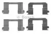 Комплектуючі, колодки дискового гальма BOSCH 1987474461 1 987 474 461