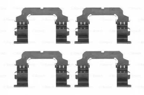 Монтажный комплект тормозов. колодок NISSAN Patrol/Safari ''2.8-4.8''97>> BOSCH 1 987 474 462