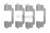 Комплектуючі, колодки дискового гальма BOSCH 1987474451 1 987 474 451