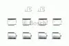 Комплектуючі, колодки дискового гальма BOSCH 1 987 474 382 (фото 1)