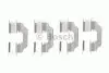 Комплектуючі, колодки дискового гальма BOSCH 1 987 474 478 (фото 1)