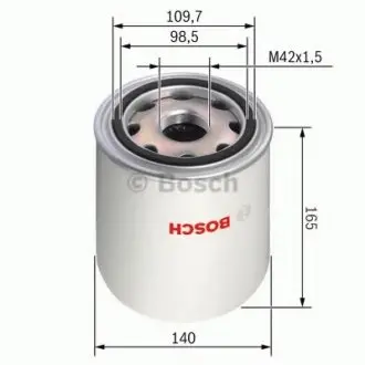 Патрон осушувача повітря, пневматична система BOSCH 0 986 628 256 (фото 1)