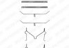 Комплектующие, колодки дискового тормоза DELPHI LX0182