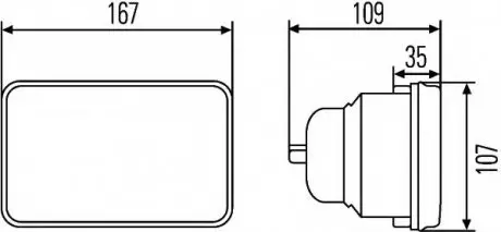 Ліхтар універсальний HELLA 1AB 003 177-001