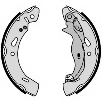 Гальмівні колодки барабанні S24 548 BREMBO S24548 (фото 1)