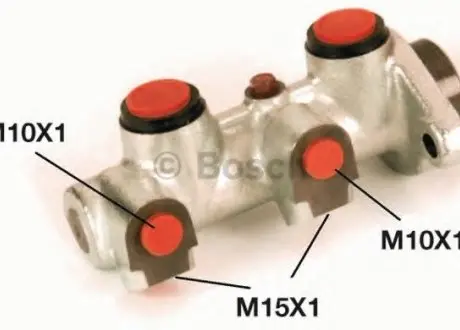 Головний гальмівний циліндр BOSCH 0 986 481 040