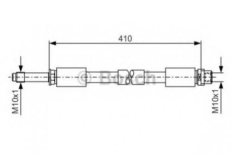 Гальмівний шланг BOSCH 1 987 481 020 (фото 1)