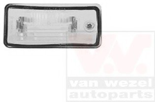 Ліхтар підсвітки номерного знаку лівий VAG Van Wezel 0325919 (фото 1)