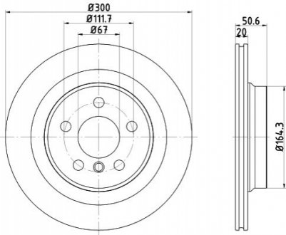 Гальмівний диск (TMD) TEXTAR 92274503 (фото 1)