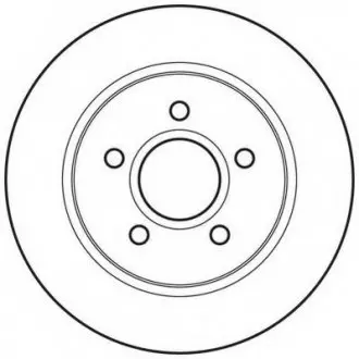 Гальмівний диск задній Ford Focus Jurid 562648JC