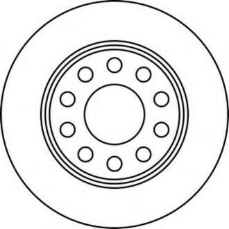 Тормозной диск Jurid 562191JC (фото 1)