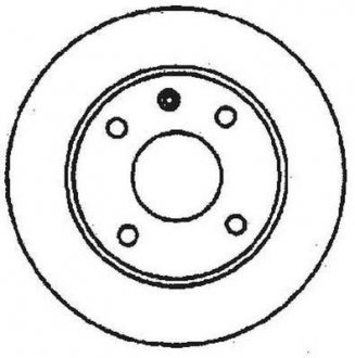 Тормозной диск Jurid 561178JC (фото 1)