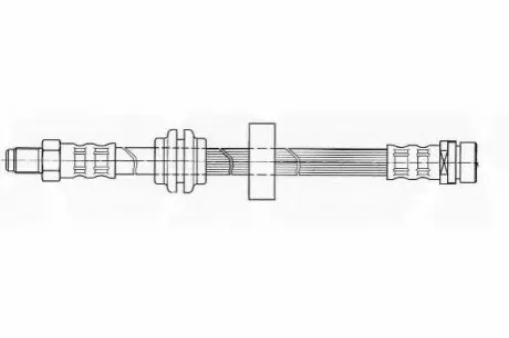 Тормозной шланг FERODO FHY2475