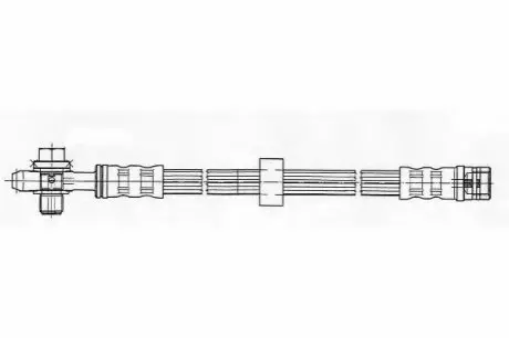 Тормозной шланг FERODO FHY2223