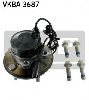 Комплект подшипника ступицы колеса SKF VKBA 3687 (фото 1)
