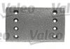 Комплект колодки гальмівної накладки Valeo 219515 (фото 1)