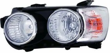 Фара l chevrolet aveo 11- хром DEPO 235-1114LMLDEM1