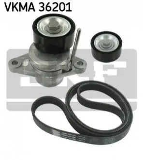 Поликлиновой ременный комплект SKF VKMA 36201