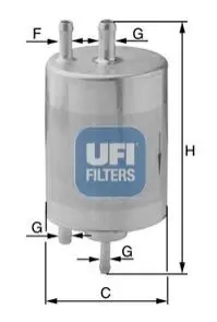 Паливний фільтр UFI 31.958.00