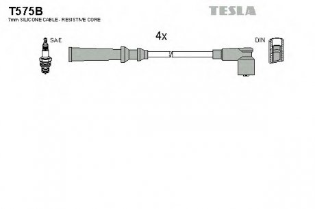 Комплект электропроводки TESLA T575B (фото 1)