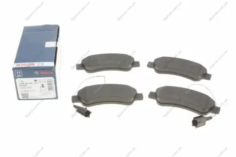 Гальмівні колодки, дискові. 0 986 494 994 BOSCH 0986494994