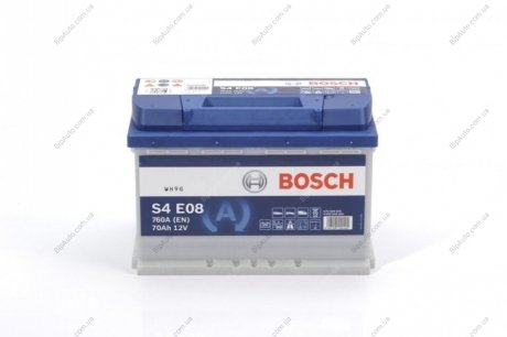 Акумулятор 70Ah-12v EFB (S4E08) (278x175x190),R,EN760 BOSCH 0092S4E081