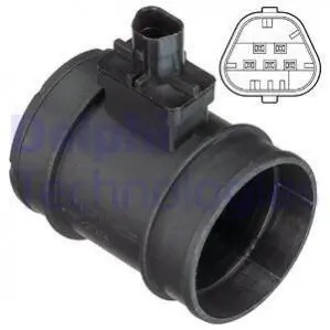 Измеритель массы воздуха AF10398-12B1 Delphi AF1039812B1