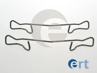 Монтажный к-кт тормозных колодок ERT 420097