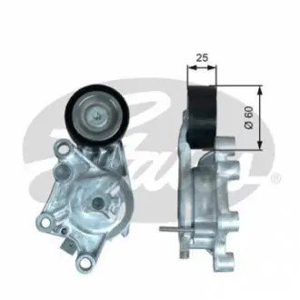 Ролик натягувача GATT39374 Gates T39374