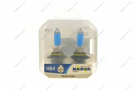 Лампа HB4 9006 Range Power White 12V 55W (к-кт 2шт в пласт. уп.) NARVA 486262100