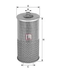 Фільтр масляний MB "6,0-12 "87-96 SOFIMA S8260PO