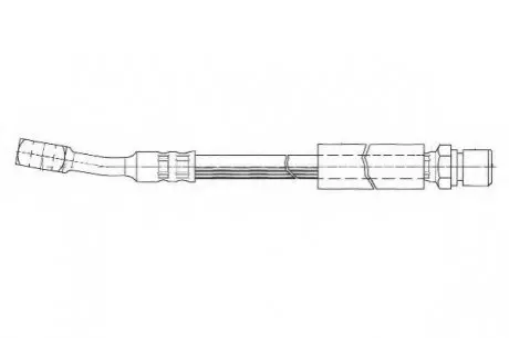 Тормозной шланг FERODO FHY2092