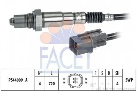 Лямбда-зонд Hyundai Elantra/i30 / Kia Ceed/Rio 1.4/1.6i 04-> FACET 10.8345