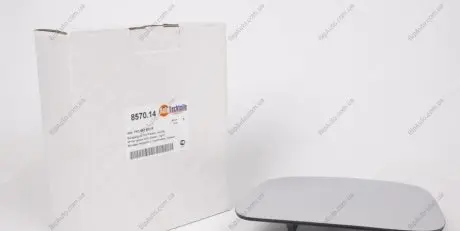 Вставка дзеркала з пластиком, права AUTOTECHTEILE 385 7014 (фото 1)