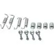 Комплект монтажний барабанних гальм зад BMW X5/VW T5/TOUAREG 02- 185х30 JP GROUP 1163950110