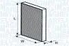Filter, interior air MAGNETI MARELLI BCF256 BCF256