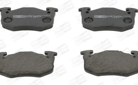 Тормозные колодки задние Peugeot 106, 205, 206, 306, 309 / Renault Clio, Megane / Citroen Xsara, ZX CHAMPION 571334CH (фото 1)