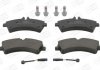 Гальмівні колодки задні Mercedes Sprinter (906) (2006->) CHAMPION 573758CH (фото 2)