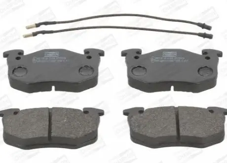 Тормозные колодки передние Renault Clio, Express, Twingo / Peugeot 205, 305, 309, 405 CHAMPION 571331CH