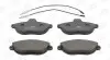 Тормозные колодки передние Peugeot 806, Expert / Citroen Evasion, Jumpy / Fiat Scudo CHAMPION 571843CH (фото 1)