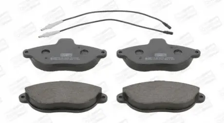 Тормозные колодки передние Peugeot 806, Expert / Citroen Evasion, Jumpy / Fiat Scudo CHAMPION 571843CH