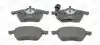 Тормозные колодки передние Audi A3, TT / Seat Leon, Toledo / Skoda, Octavia / VW Bora, Golf IV CHAMPION 571984CH (фото 1)